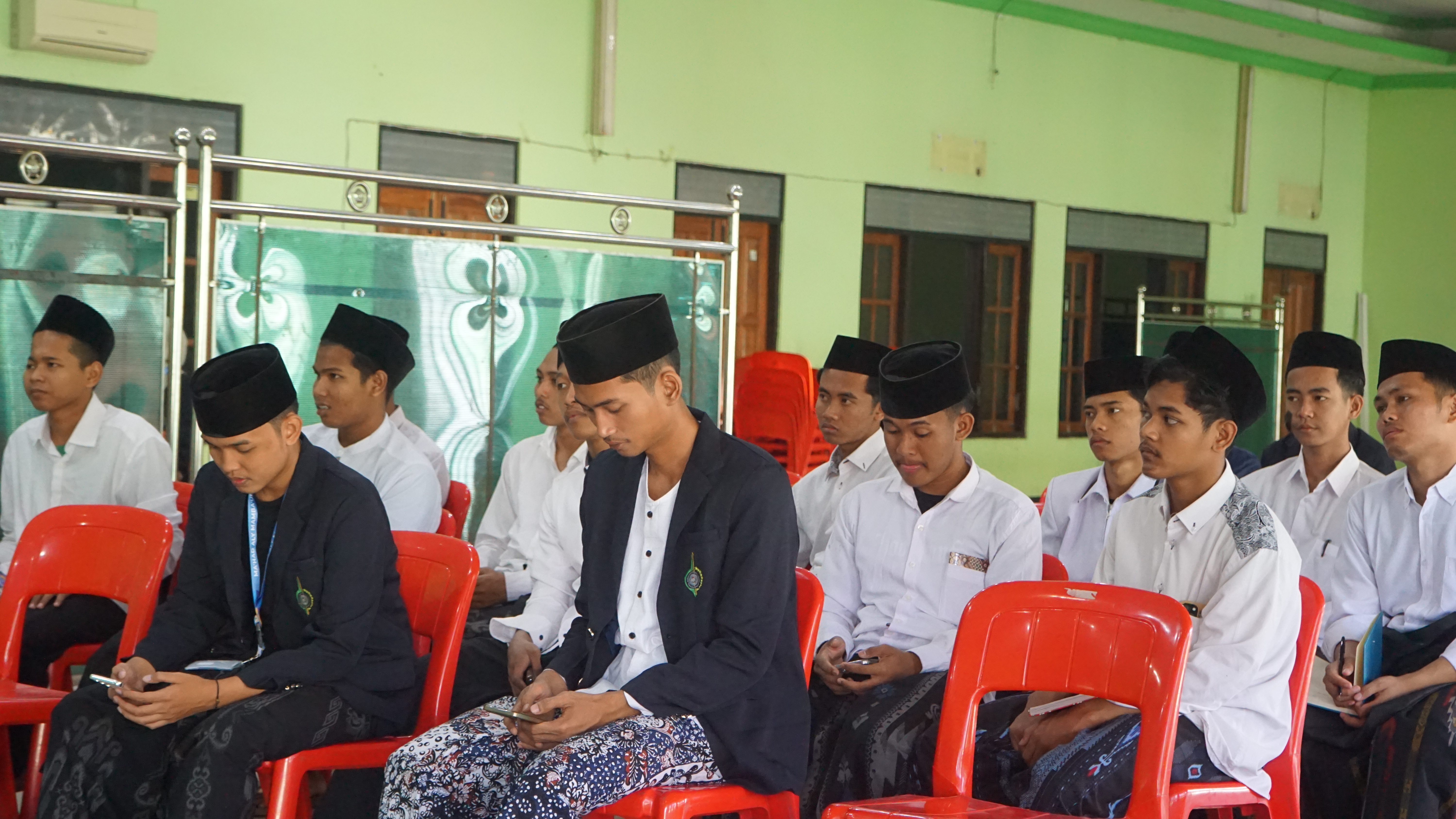 Mahasantri Baru Kuliah Umum Dengan Masyayikh KH Abdussalam Shohib